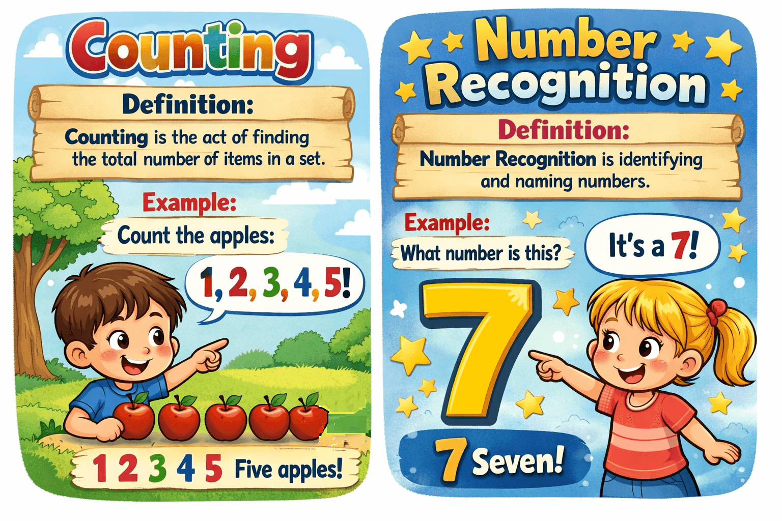 Counting and Number Recognition: A Fun Guide for Young Learners